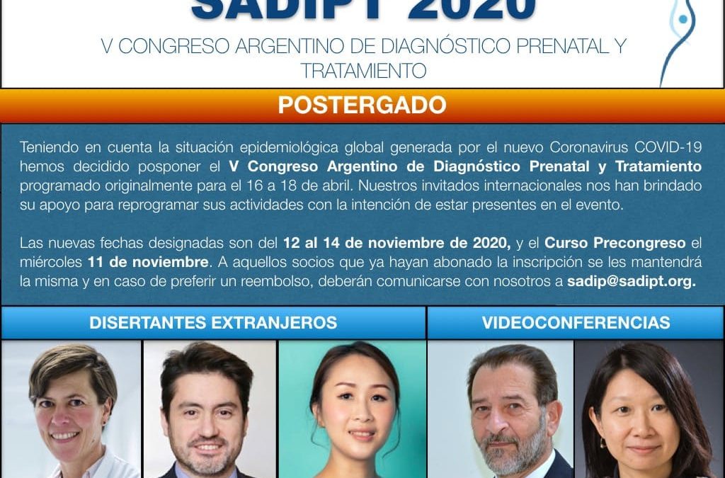 5to Congreso Argentino de Diagnóstico Prenatal y Tratamiento (Reprogramado)