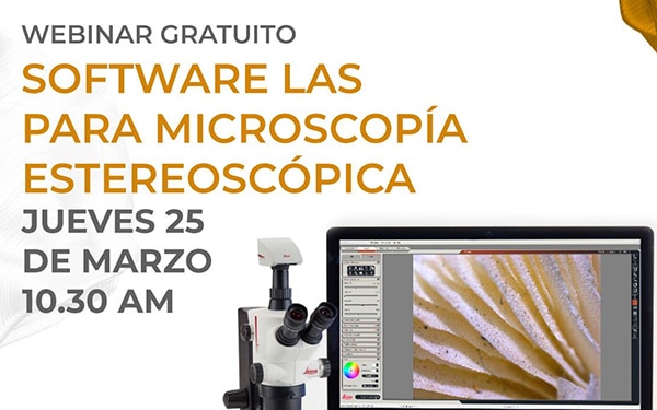 WEBINAR GRATUITO: Software LAS para microscopía estereoscópica