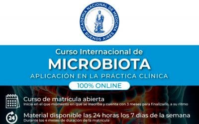 Curso internacional de “Microbiota. Aplicación en la práctica clínica”.