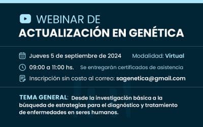 WEBINAR DE ACTUALIZACIÓN EN GENÉTICA