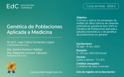 CURSO GENÉTICA DE POBLACIONES APLICADA A MEDICINA