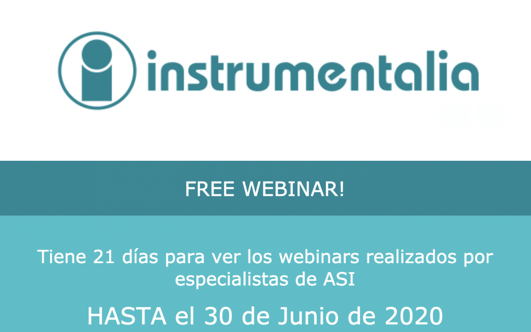 Webinar INSTRUMENTALIA