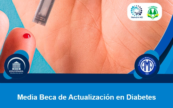 AMA – EDUVIRAMA: Media beca de actualización en DIABETES