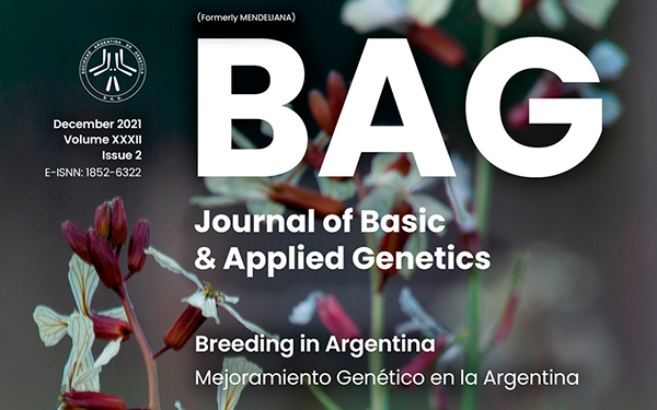 BAG. Journal of Basic & Applied Genetics