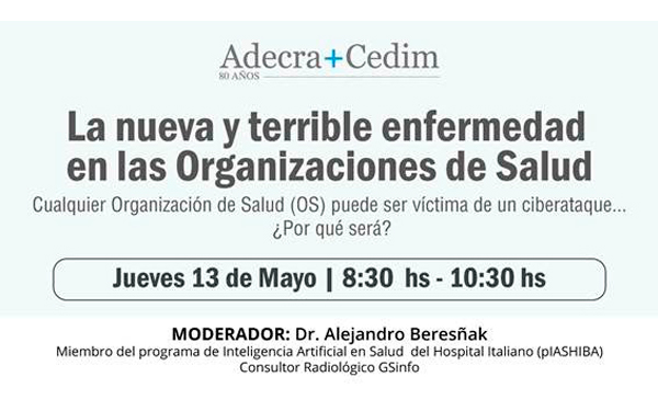 Encuentro virtual: La nueva y terrible enfermedad de las Organizaciones de la Salud.