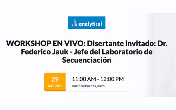 WORKSHOP: IMPORTANCIA DE LA FASE PREANALÍTICA PARA EL TRABAJO CON MATERIAL FIJADO EN FORMOL E INCLUIDO EN PARAFINA PARA POSTERIORES TÉCNICAS MOLECULARES