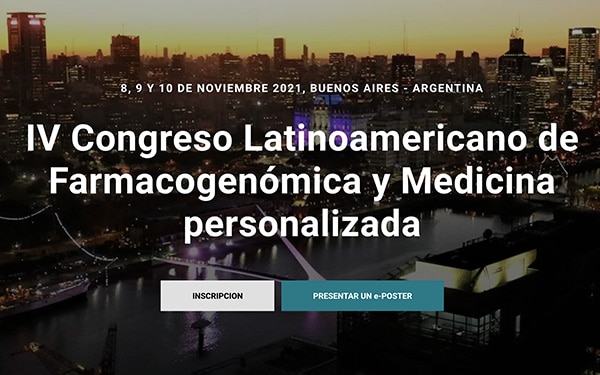 IV CONGRESO LATINOAMERICANO DE FARMACOGENÓMICA Y MEDICINA PERSONALIZADA