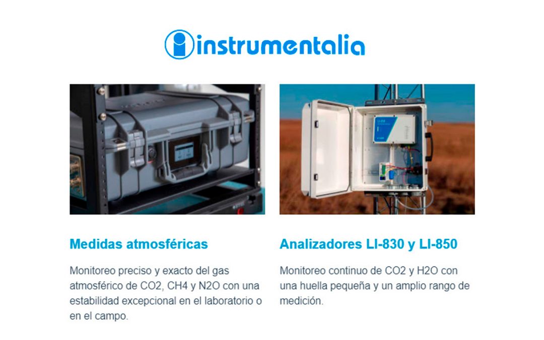 ANALIZADORES Y SENSORES PARA MEDICIÓN DE GASES A NIVEL ECOSISTEMA