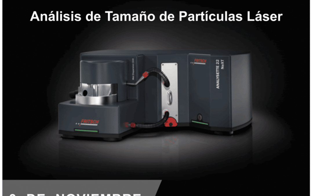 WEBINAR: ANÁLISIS DE TAMAÑO Y DISTRIBUCIÓN DE PARTÍCULAS