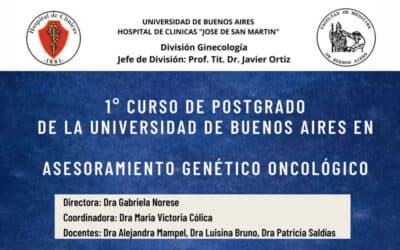Curso virtual de Posgrado “Asesoramiento Genético Oncológico”