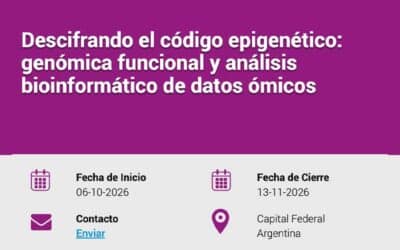 CURSO DE POSTGRADO – DESCIFRANDO EL CÓDIGO EPIGENÉTICO: GENÓMICA FUNCIONAL Y ANÁLISIS BIOINFORMÁTICO DE DATOS ÓMICOS