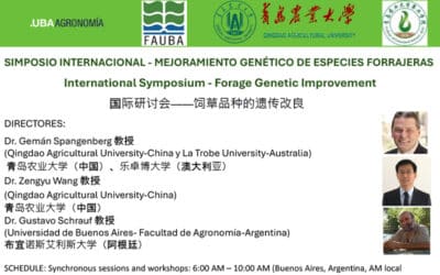 2do SIMPOSIO INTERNACIONAL – MEJORAMIENTO GENÉTICO DE ESPECIES FORRAJERAS